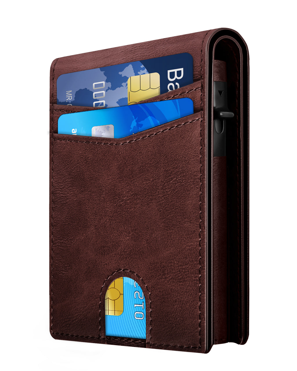 2026 Wallet for Men - RFID Blocking Slim Minimalist Wallet