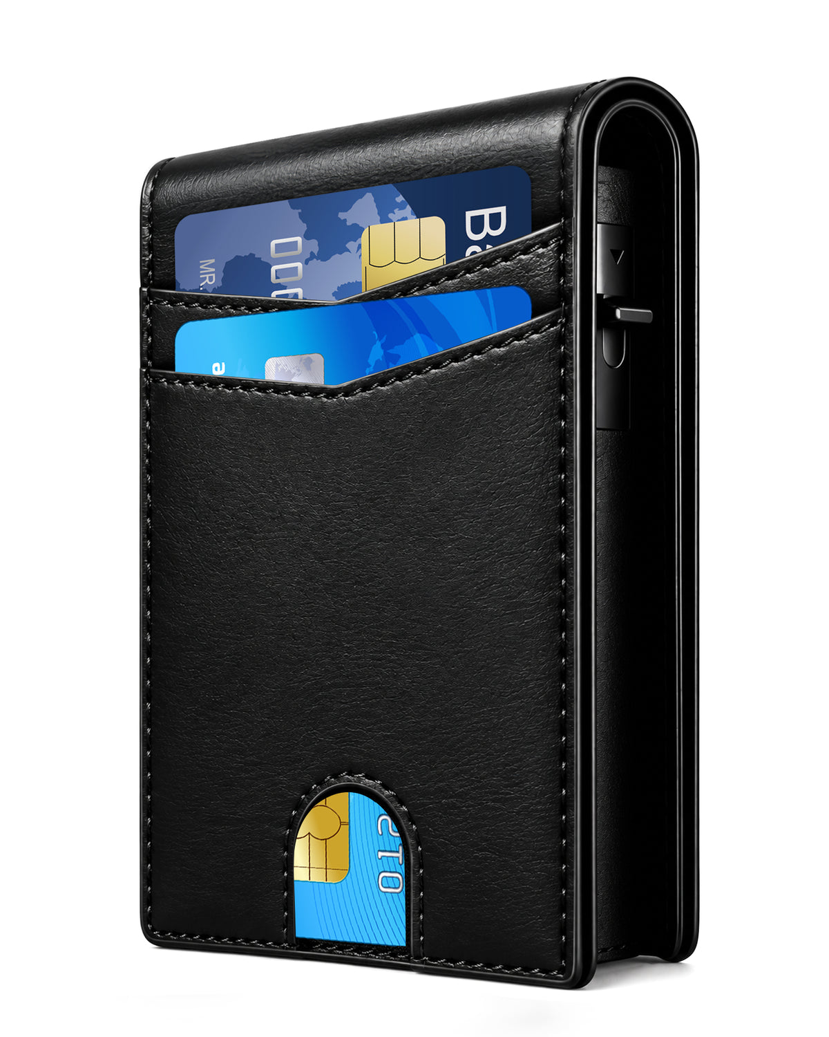 2026 Wallet for Men - RFID Blocking Slim Minimalist Wallet