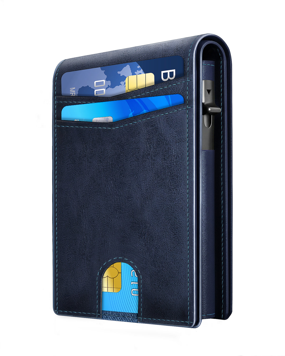 2026 Wallet for Men - RFID Blocking Slim Minimalist Wallet
