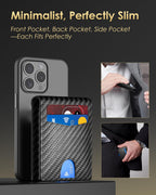2026 Wallet for Men - RFID Blocking Slim Minimalist Wallet